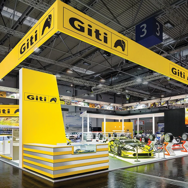 GiTi Tires exhibition stand UAE